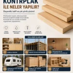 Kontrplak ile çeşitli kullanım alanları